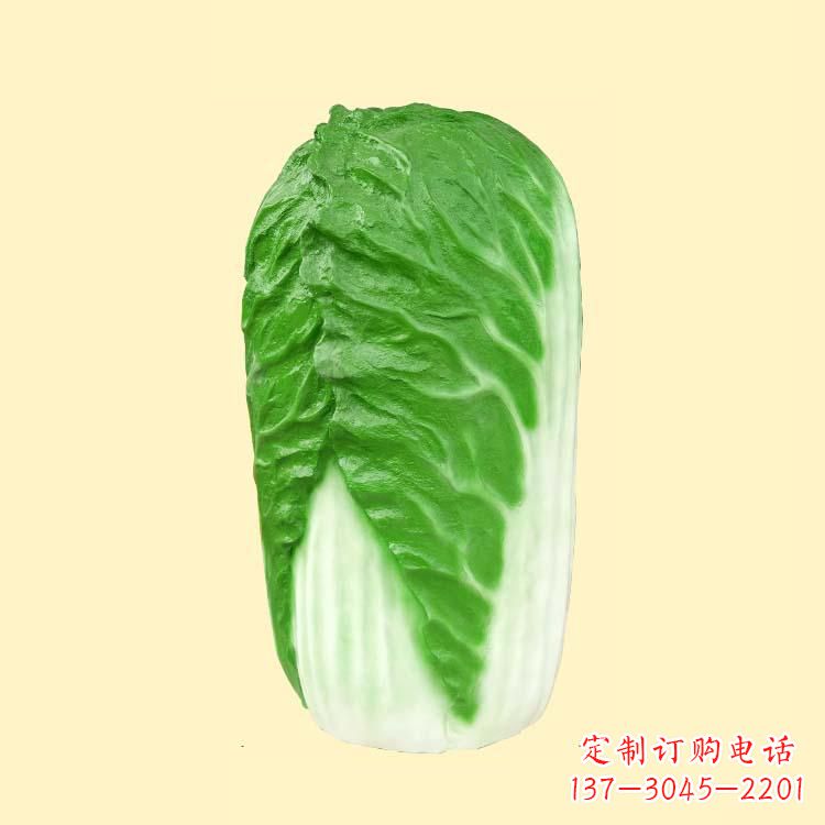 宁德玻璃钢白菜雕塑