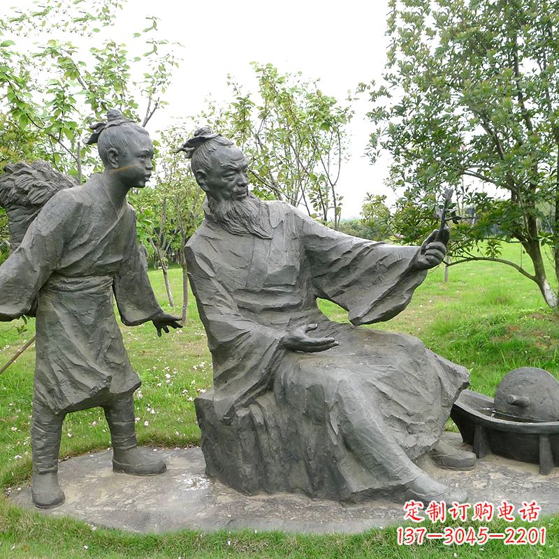 宁德“朱耷”全新系列雕塑——传承明清文化,记录中国历史