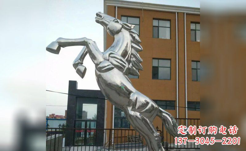 宁德奔马不锈钢雕塑