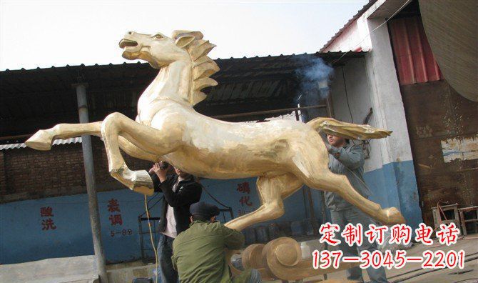 宁德奔马铸铜马铜雕