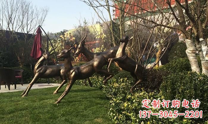 宁德“跃动的小鹿雕塑”