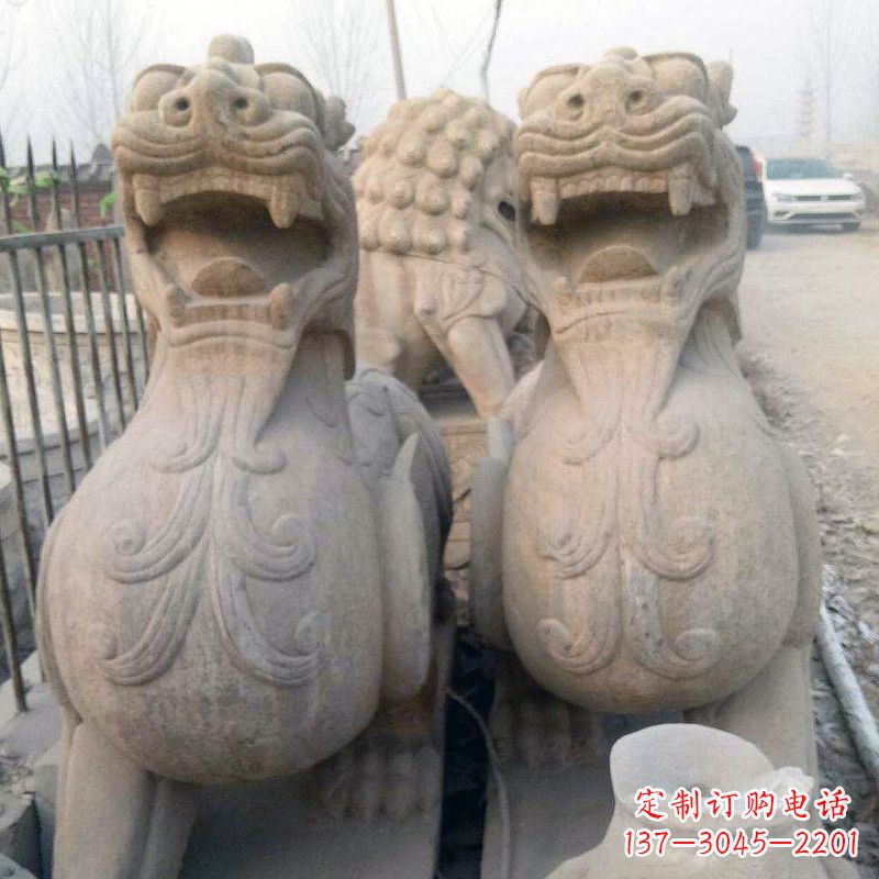 宁德狴犴仿古石雕塑