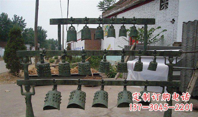 宁德编钟仿古铜雕