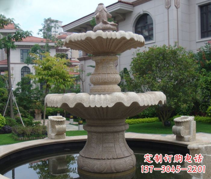 宁德别墅景观欧式喷泉石雕 (3)