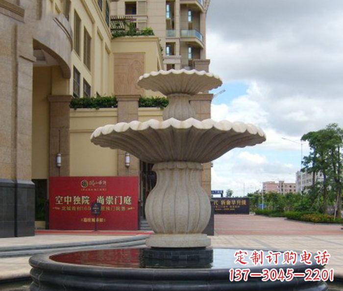 宁德别墅景观欧式喷泉石雕 (5)