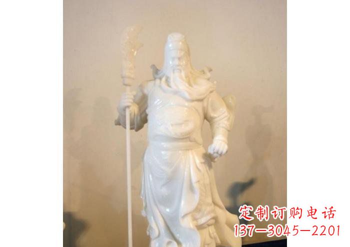 宁德关公雕塑玻璃钢制作的精美杰作
