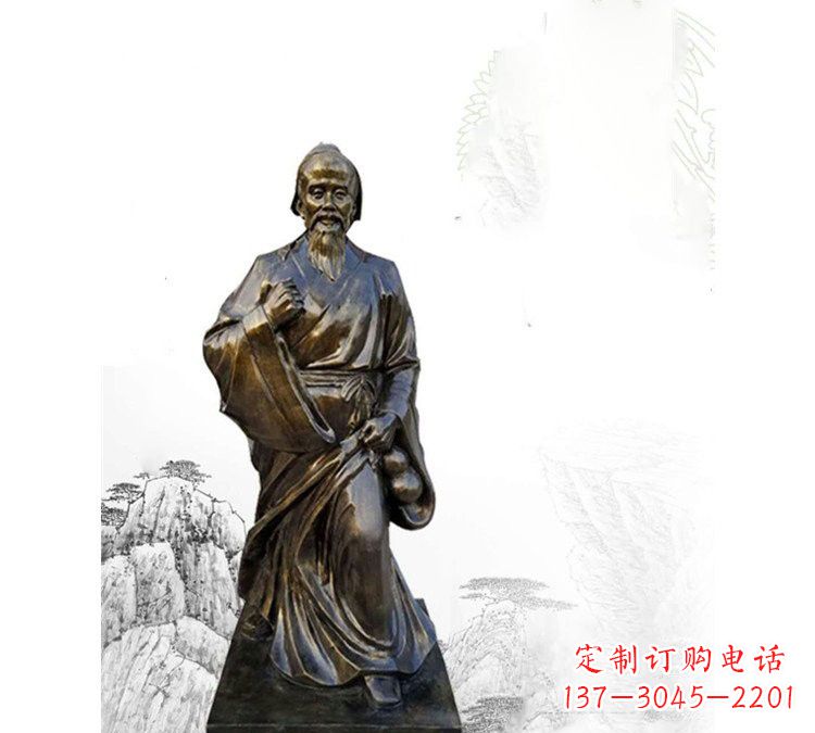 宁德玻璃钢仿铜华佗