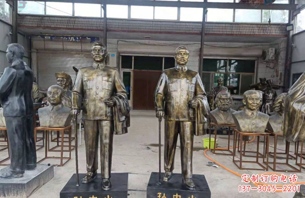 宁德玻璃钢仿铜的孙中山雕塑——缅怀伟人,传承精神