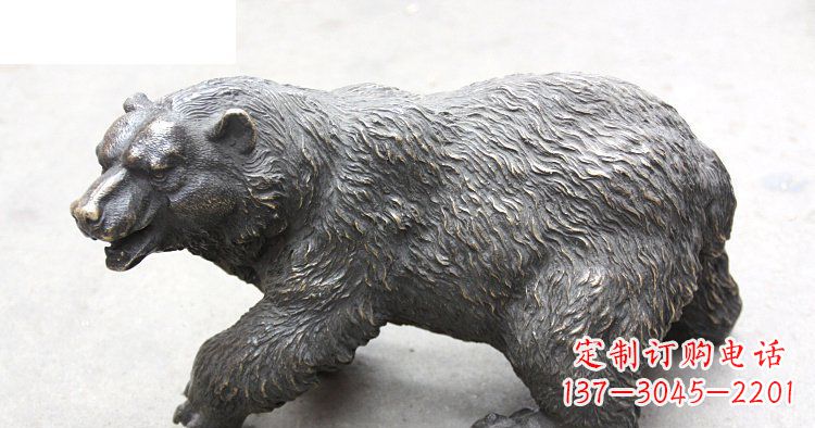 宁德以玻璃钢制作的北极熊雕塑