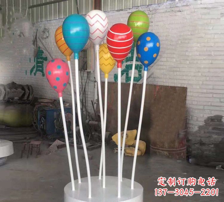 宁德玻璃钢仿真气球雕塑——精美绝伦