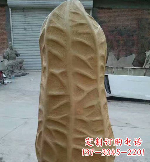 宁德玻璃钢仿真花生雕塑