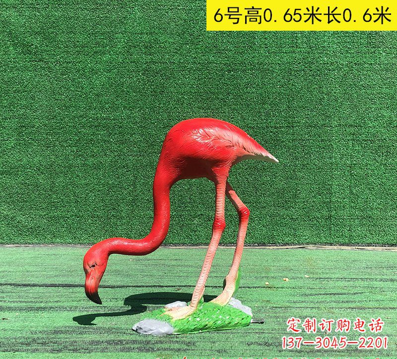 宁德玻璃钢火烈鸟雕塑222