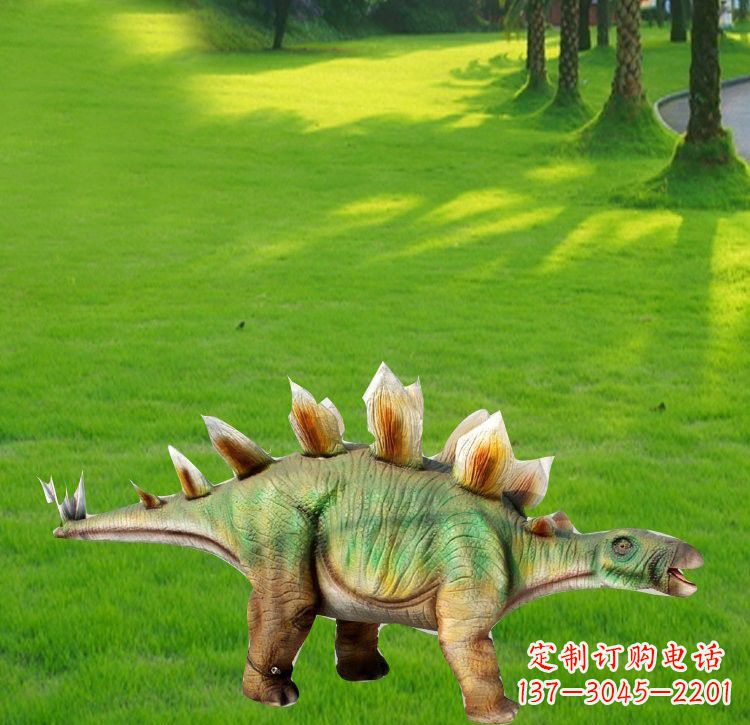 宁德仿真恐龙雕塑玻璃钢棘背龙