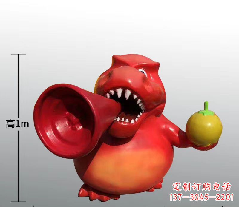 宁德玻璃钢卡通动物雕塑