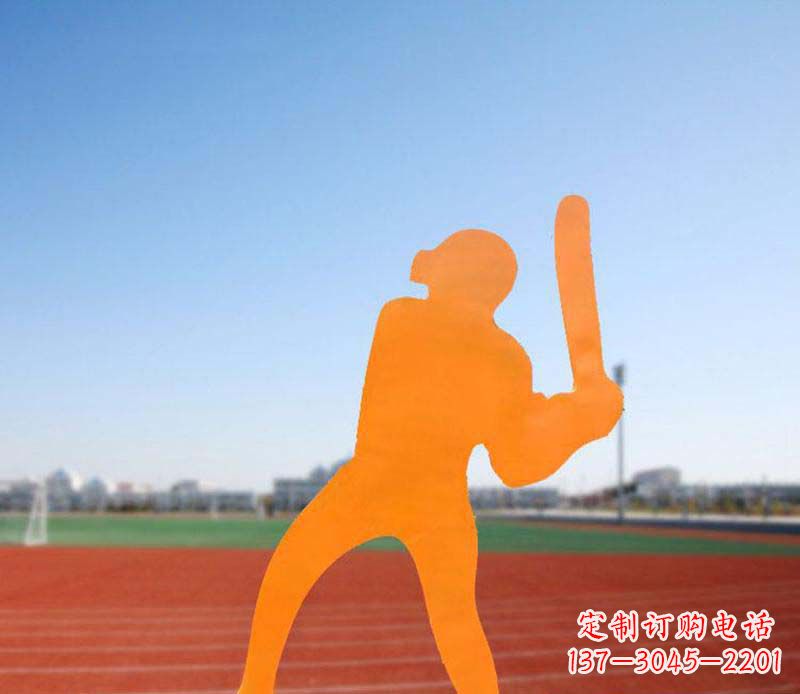 宁德不锈钢棒球雕塑精美的艺术品