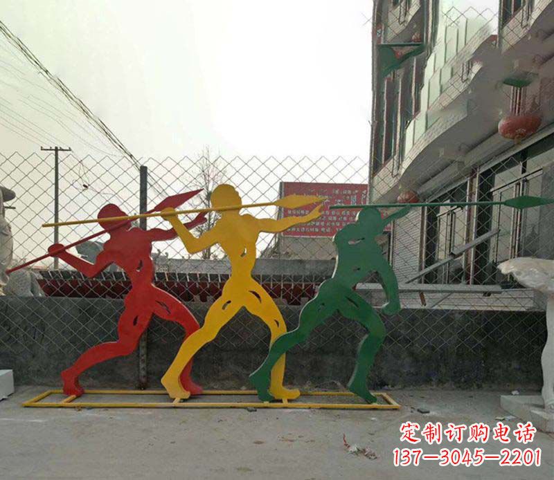 宁德不锈钢标枪雕塑一种新兴的艺术形式