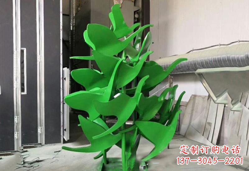宁德优雅美观的不锈钢彩色大雁雕塑