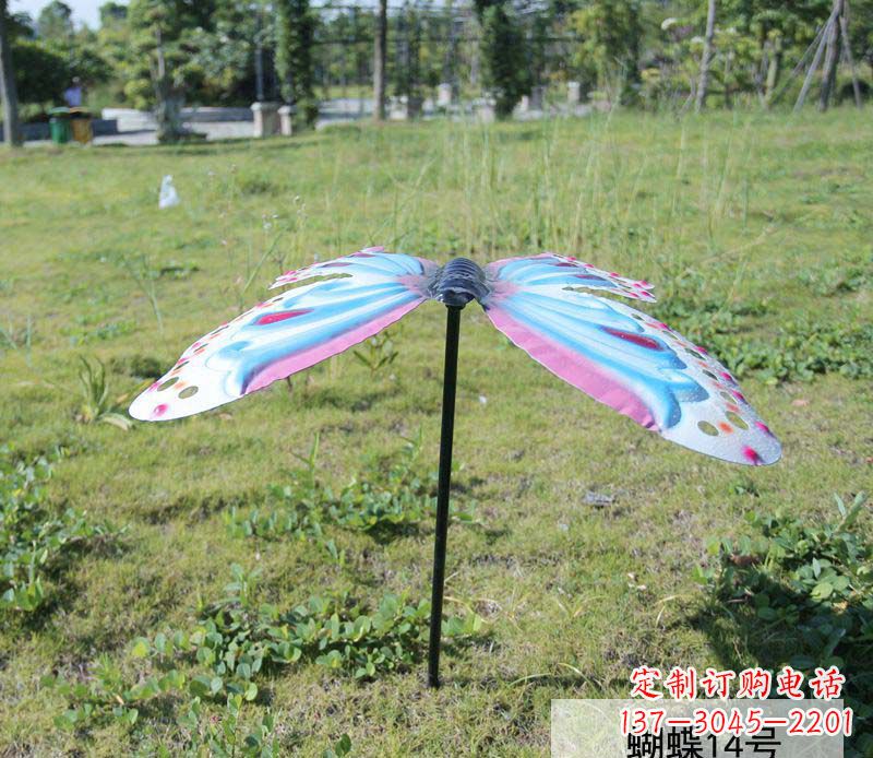 宁德不锈钢彩色蝴蝶雕塑艺术之美