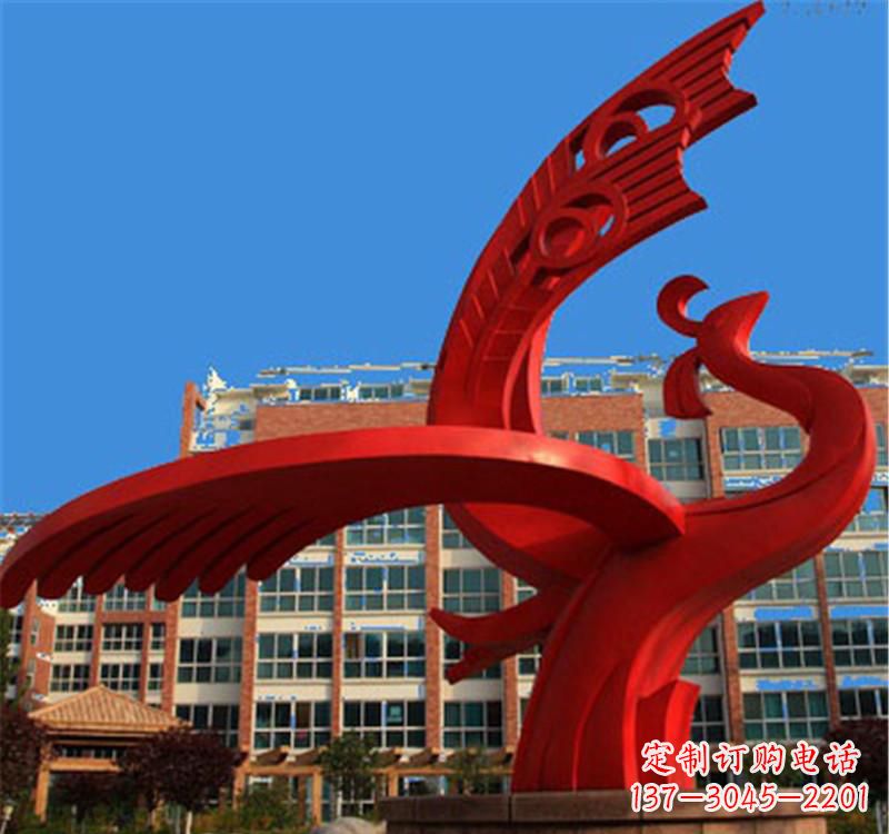 宁德不锈钢凤凰雕塑——展示城市文化之美