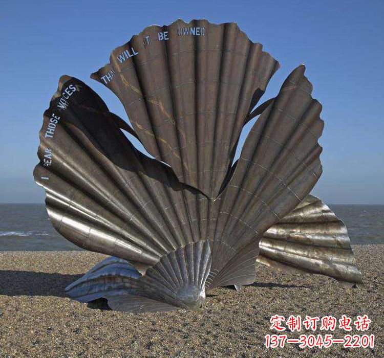 宁德不锈钢城市的扇贝雕塑——一座海洋文化的象征