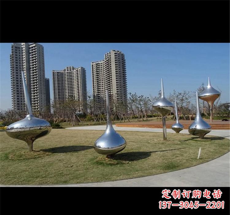 宁德不锈钢城市水滴雕塑