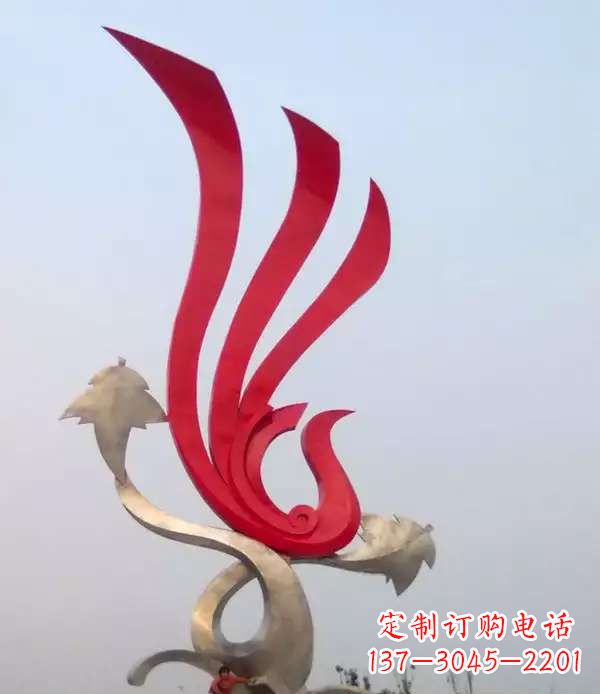 宁德不锈钢城市铁艺凤凰雕塑
