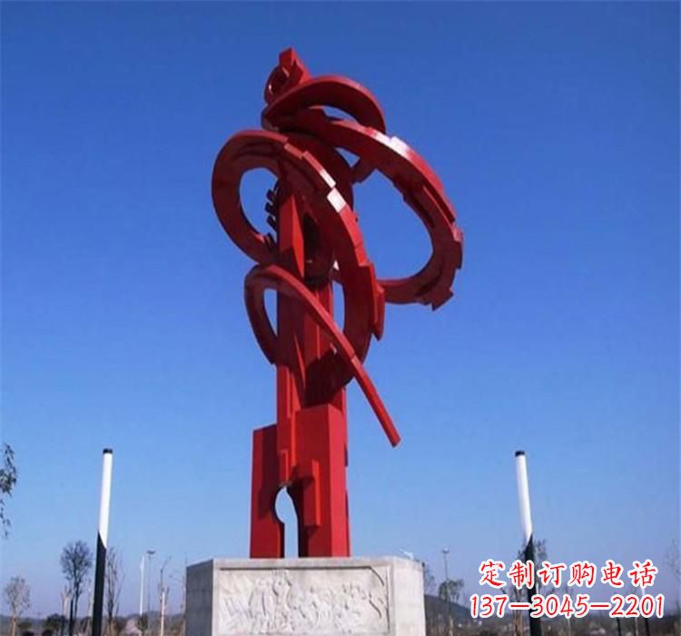 宁德不锈钢齿轮雕塑把技术艺术完美结合