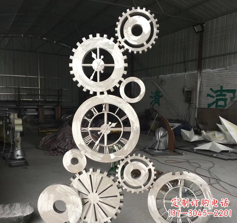 宁德齿轮雕塑精致细腻的艺术品