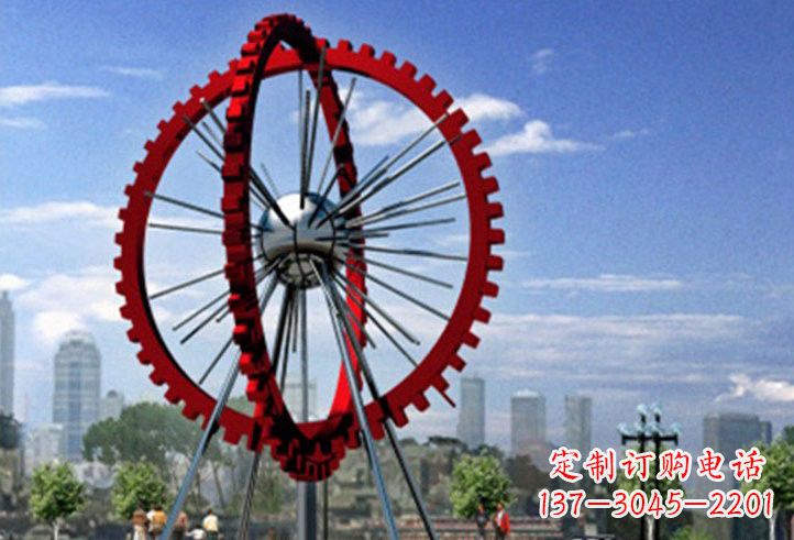 宁德不锈钢摩天轮雕塑美丽的景观