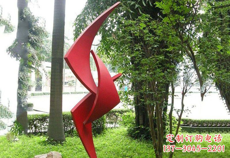 宁德不锈钢抽象的风车雕塑