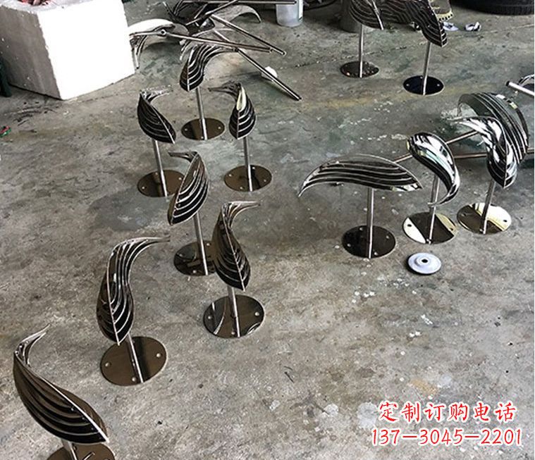宁德精美不锈钢动物雕塑