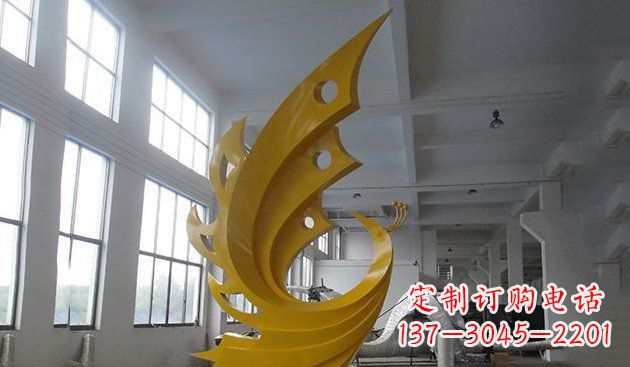宁德不锈钢凤凰雕塑——给生活添彩