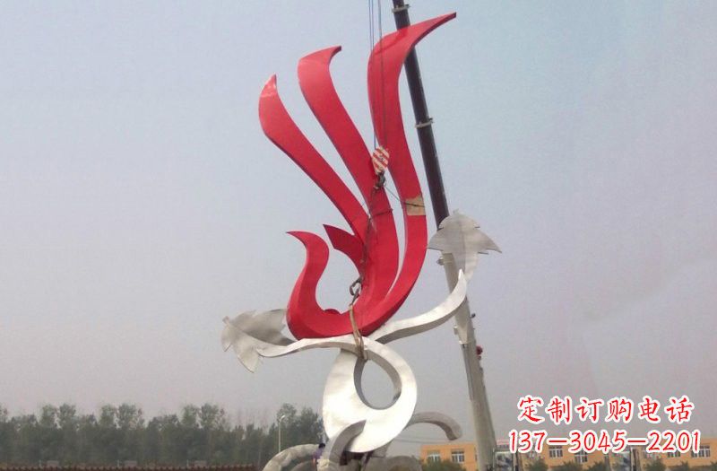 宁德不锈钢凤凰雕塑安装介绍