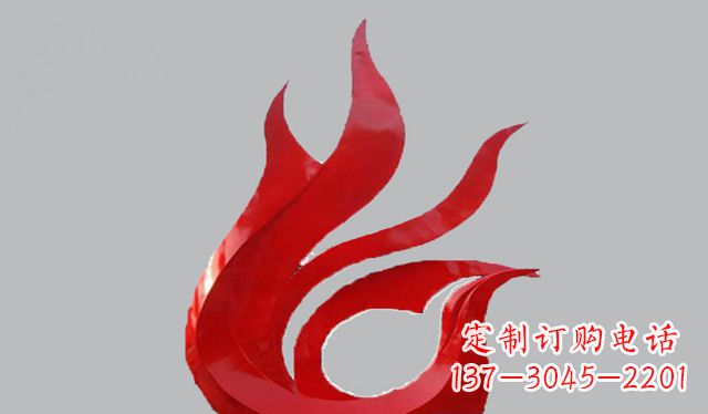 宁德不锈钢凤凰雕塑——传承古代文化之美