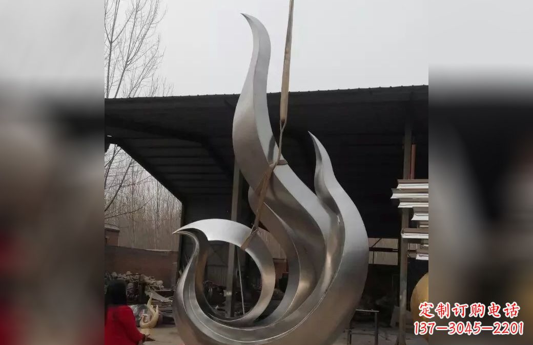 宁德精美不锈钢凤凰雕塑