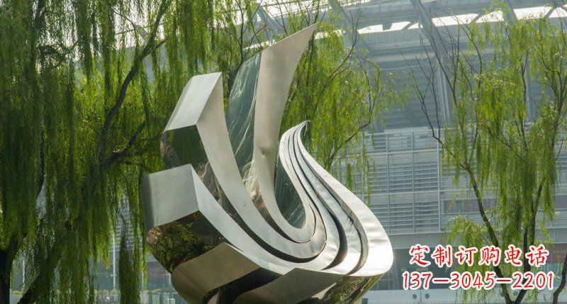 宁德不锈钢凤凰雕塑美丽的象征