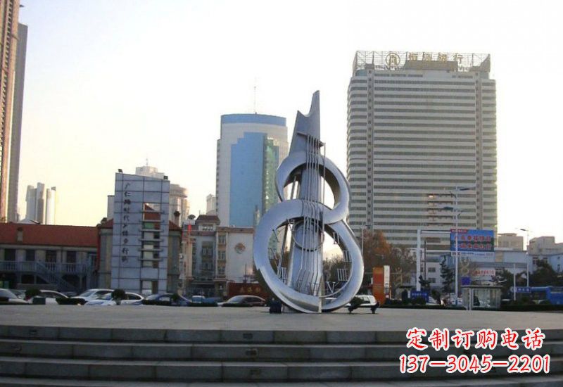 宁德不锈钢吉他雕塑