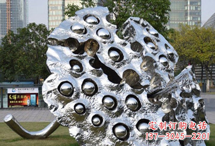 宁德不锈钢莲蓬雕塑以美观与耐久性著称