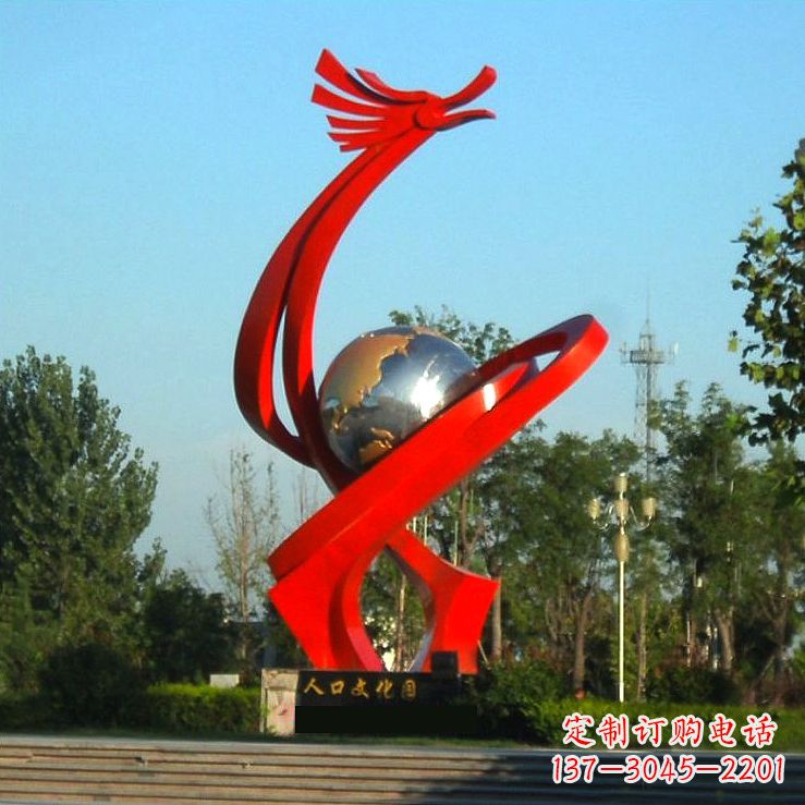 宁德不锈钢创意龙形景观雕塑——点缀城市园林公园广场