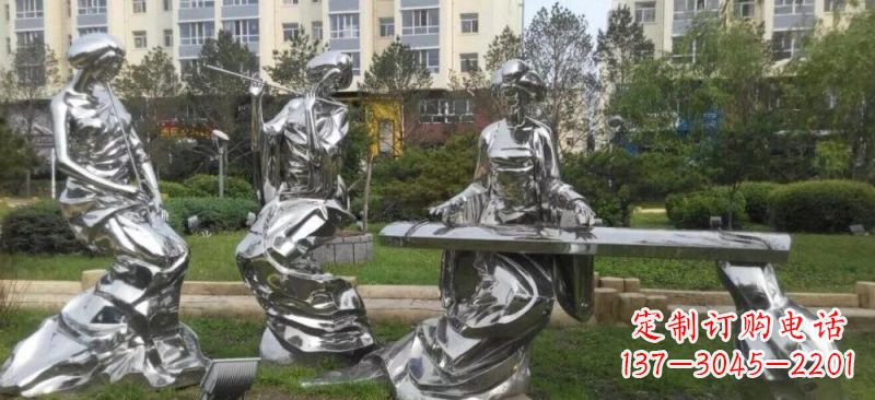 宁德精致的不锈钢美女雕塑