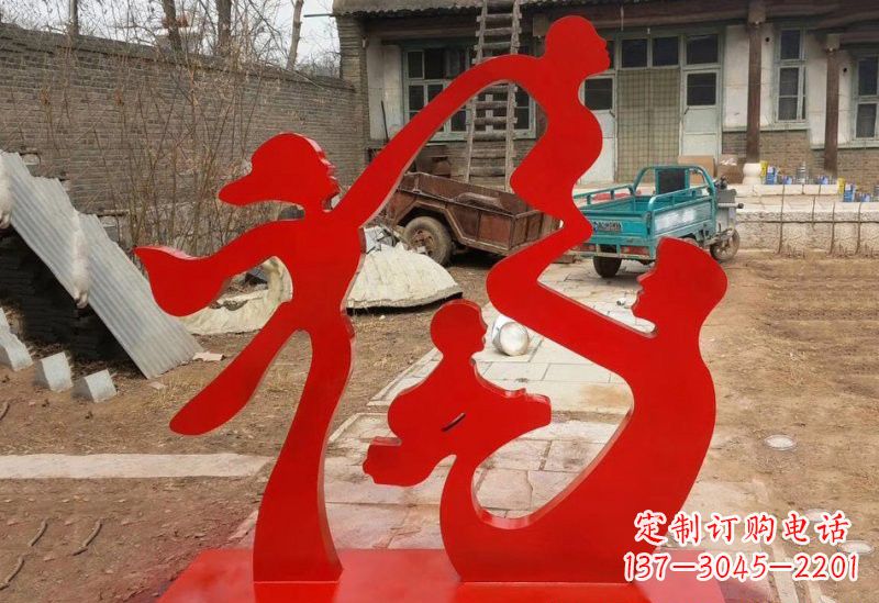 宁德不锈钢福字雕塑给家庭带来更多福气
