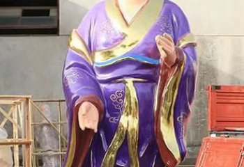 宁德玻璃钢宗教庙宇彩绘八仙神像