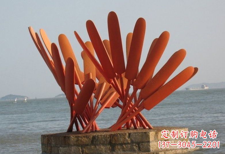 宁德不锈钢船桨雕塑