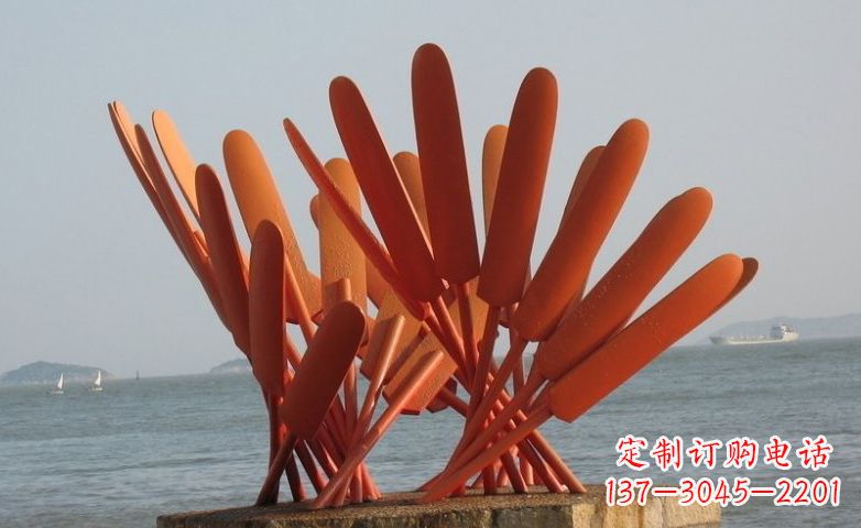 宁德不锈钢船桨海边景观雕塑