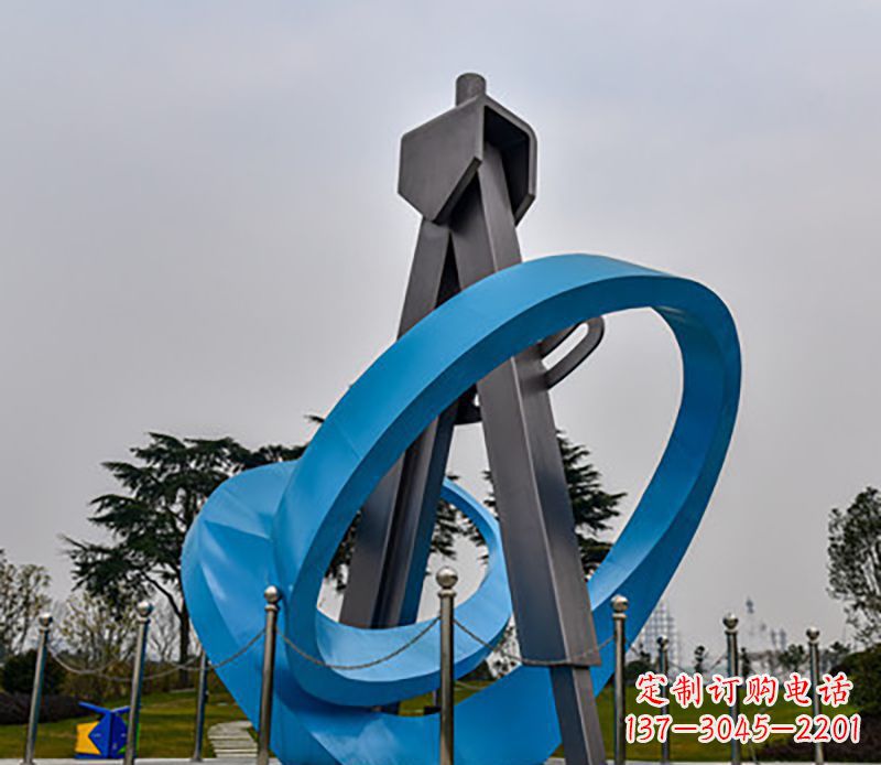 宁德精美的不锈钢圆规雕塑