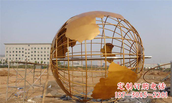 宁德美丽的地球雕塑