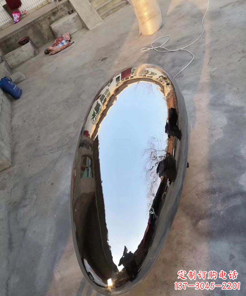 宁德不锈钢水滴雕塑一种美观耐用的艺术品