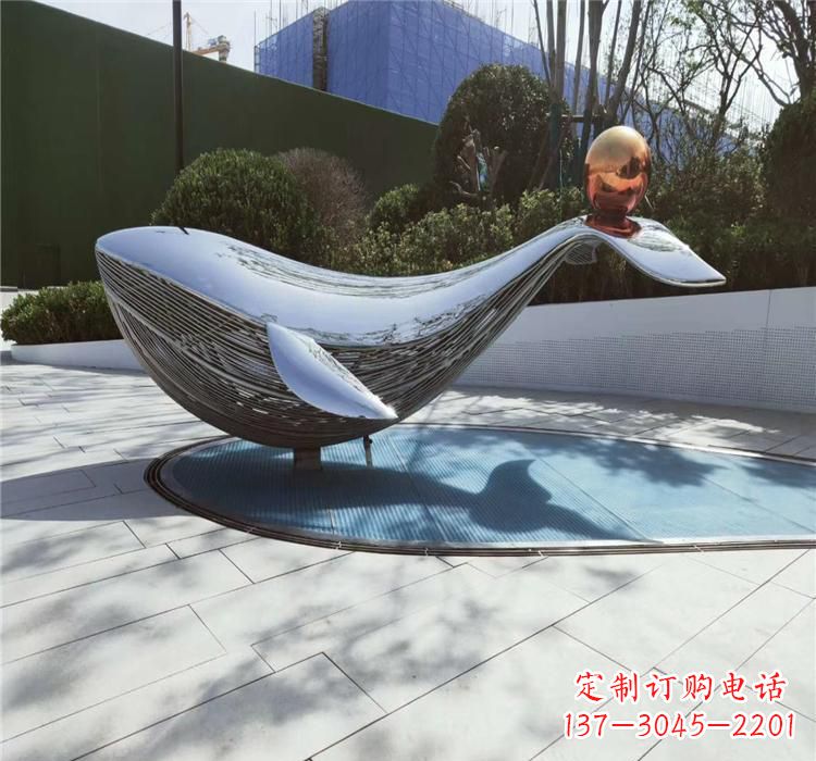 宁德不锈钢海豚雕塑艺术与科技的完美结合