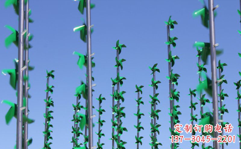 宁德不锈钢风车雕塑灵动而又精致
