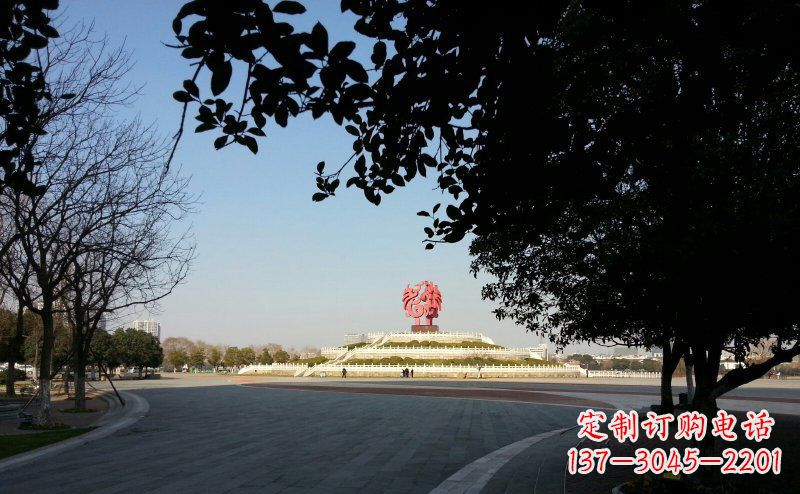 宁德不锈钢凤凰雕塑——展现传统文化之美